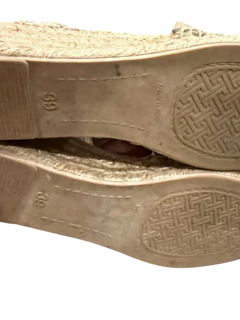 Toni Pons Women’s EU 39 US 8 Terra-Ab wedge espadrille Neutral Summer Shoe S7